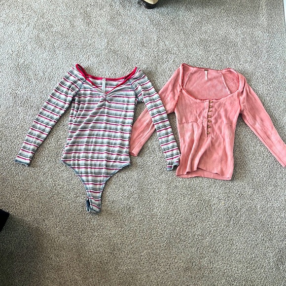 2 Free People Tops - Picture 1 of 6